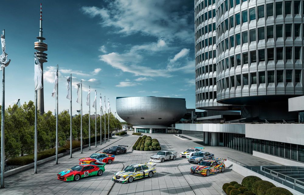 BMW, expoziție specială cu toate mașinile Art Car la Munchen - Poza 3
