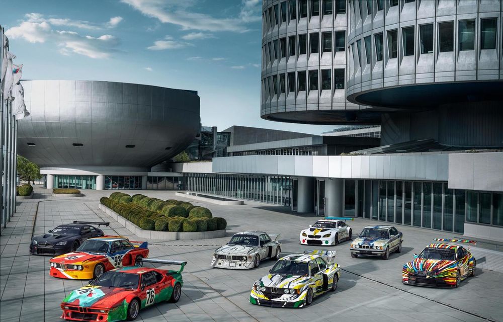 BMW, expoziție specială cu toate mașinile Art Car la Munchen - Poza 1