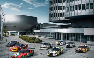 BMW, expoziție specială cu toate mașinile Art Car la Munchen