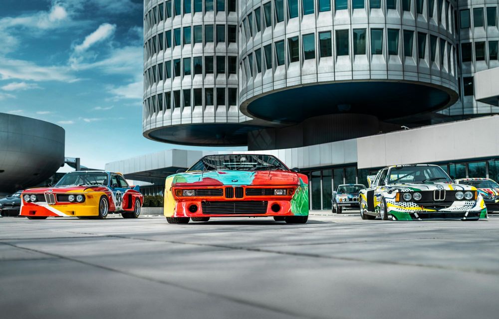 BMW, expoziție specială cu toate mașinile Art Car la Munchen - Poza 4