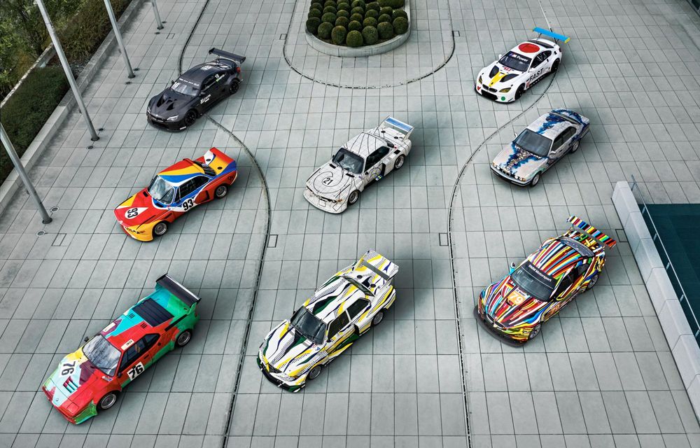 BMW, expoziție specială cu toate mașinile Art Car la Munchen - Poza 5