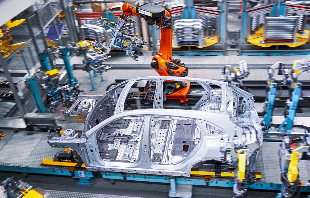 Noul Mercedes-Benz GLC electric a intrat în producție la uzina din Bremen - Poza 7