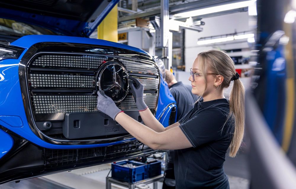 Noul Mercedes-Benz GLC electric a intrat în producție la uzina din Bremen - Poza 11