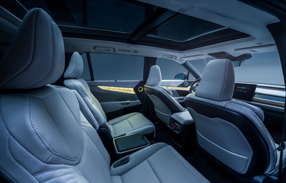 Noul Lexus TZ, primul SUV electric cu 6 locuri al mărcii: simulează sunetele unui motor V10 - Poza 11