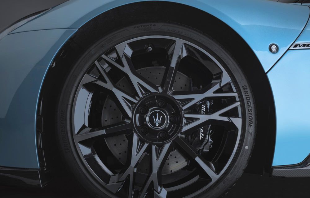 Bridgestone: partener exclusiv de anvelope pentru noul Maserati MCPURA - Poza 2