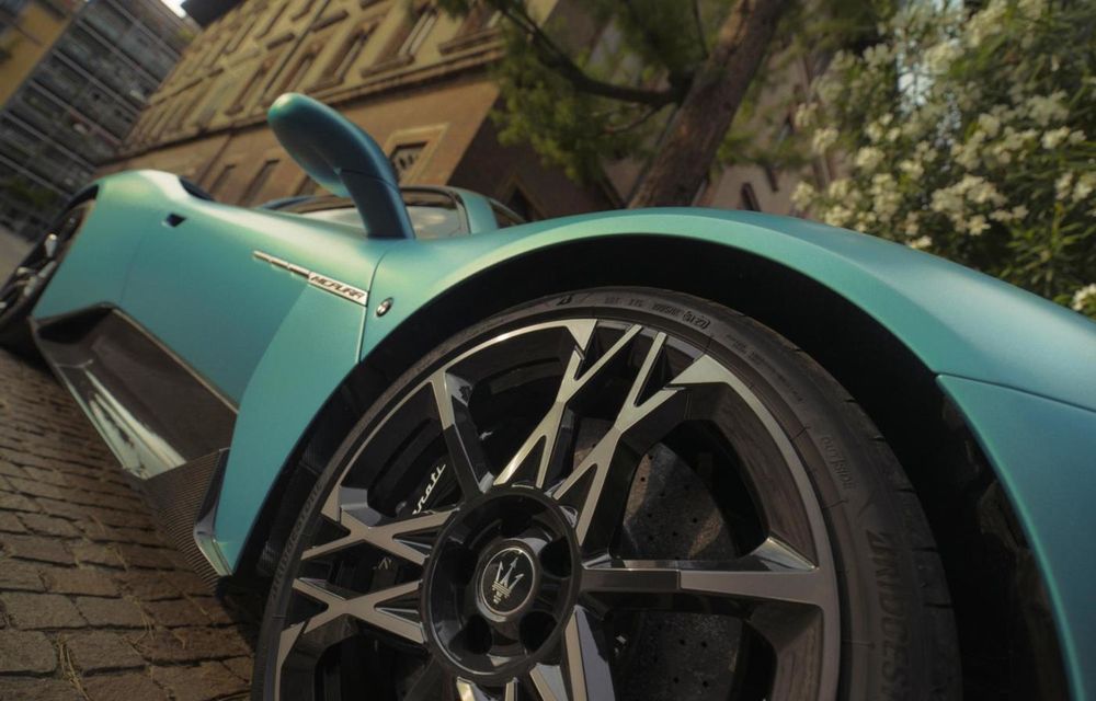 Bridgestone: partener exclusiv de anvelope pentru noul Maserati MCPURA - Poza 1