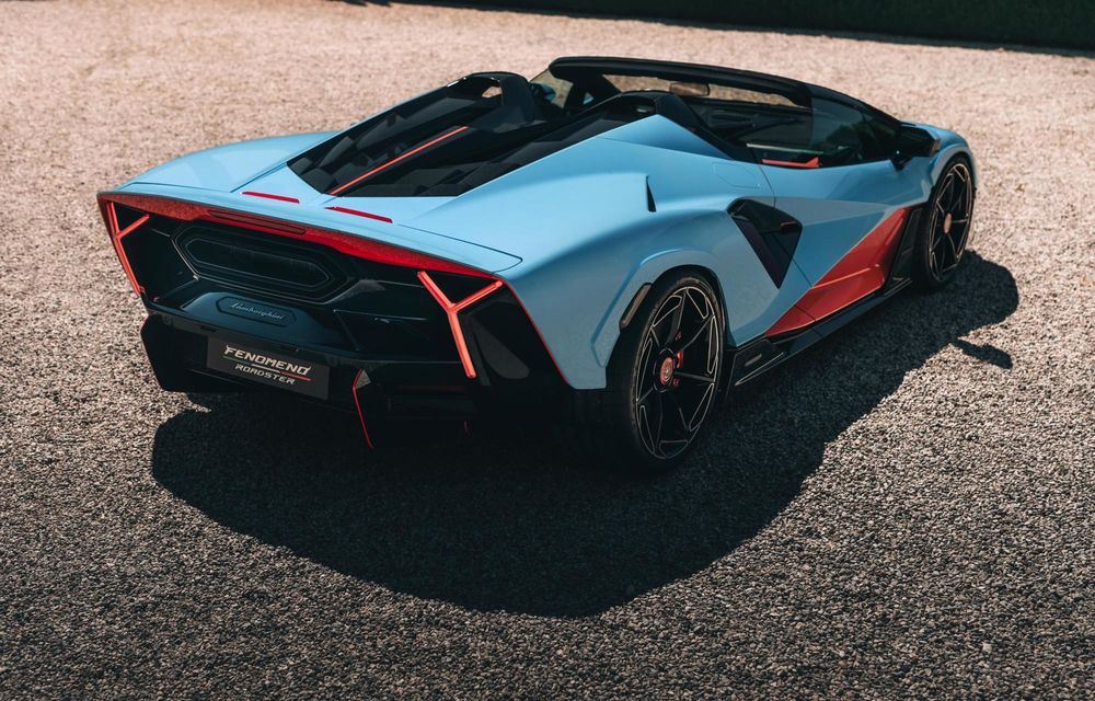 Cea mai puternică decapotabilă din istoria Lamborghini: doar 15 exemplare - Poza 5