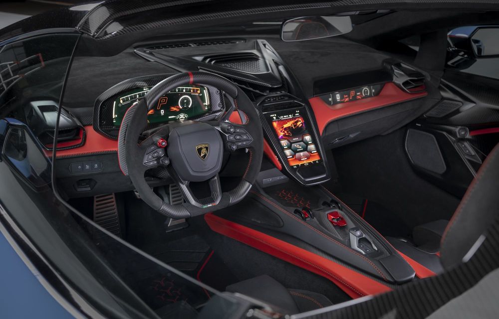 Cea mai puternică decapotabilă din istoria Lamborghini: doar 15 exemplare - Poza 13