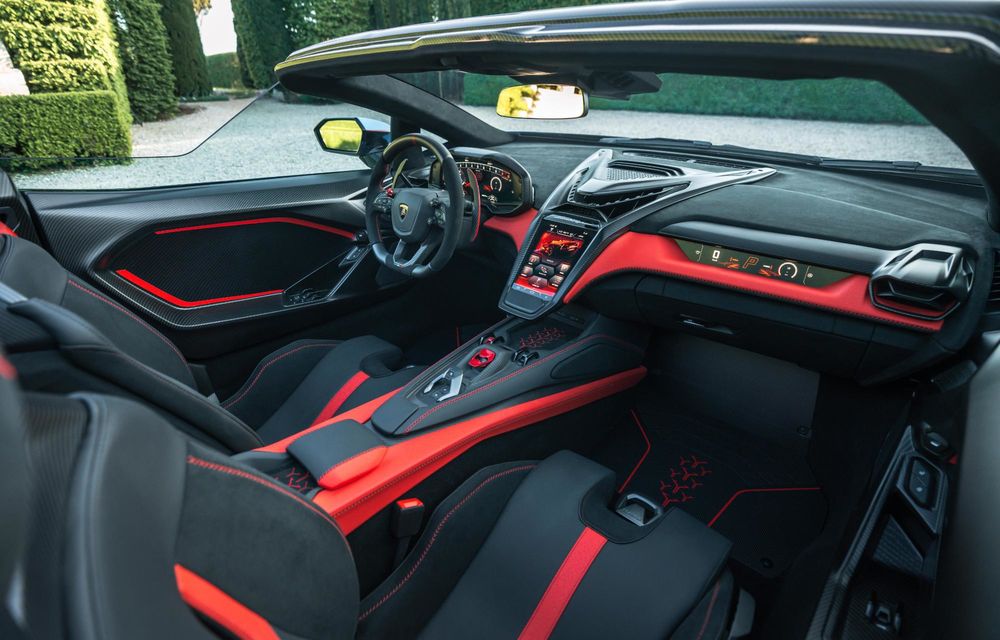 Cea mai puternică decapotabilă din istoria Lamborghini: doar 15 exemplare - Poza 12