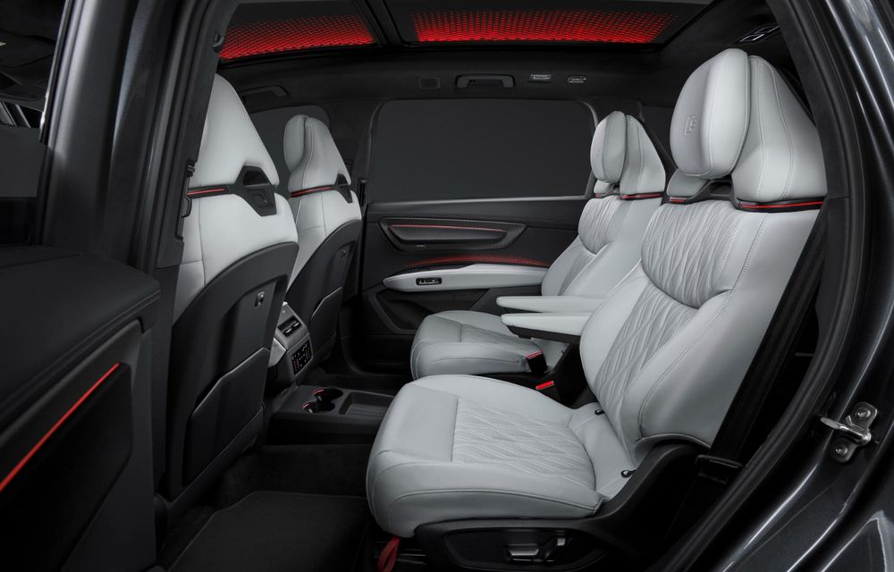 OFICIAL: Primele imagini cu interiorul noului Audi Q9: portiere cu deschidere automată - Poza 10