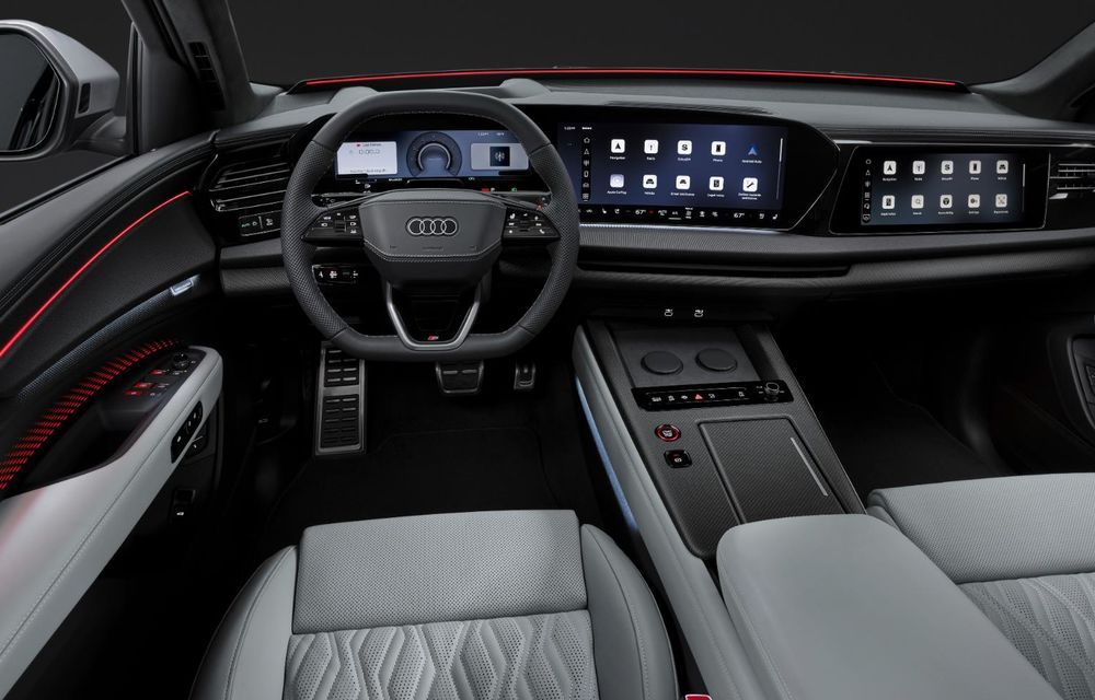 OFICIAL: Primele imagini cu interiorul noului Audi Q9: portiere cu deschidere automată - Poza 3