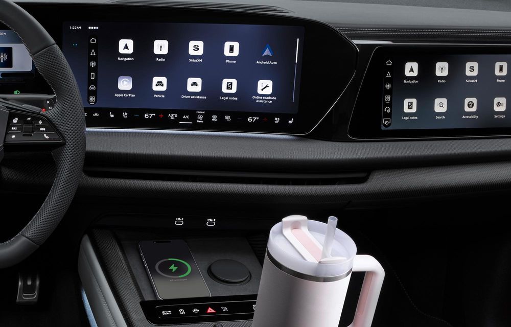 OFICIAL: Primele imagini cu interiorul noului Audi Q9: portiere cu deschidere automată - Poza 7