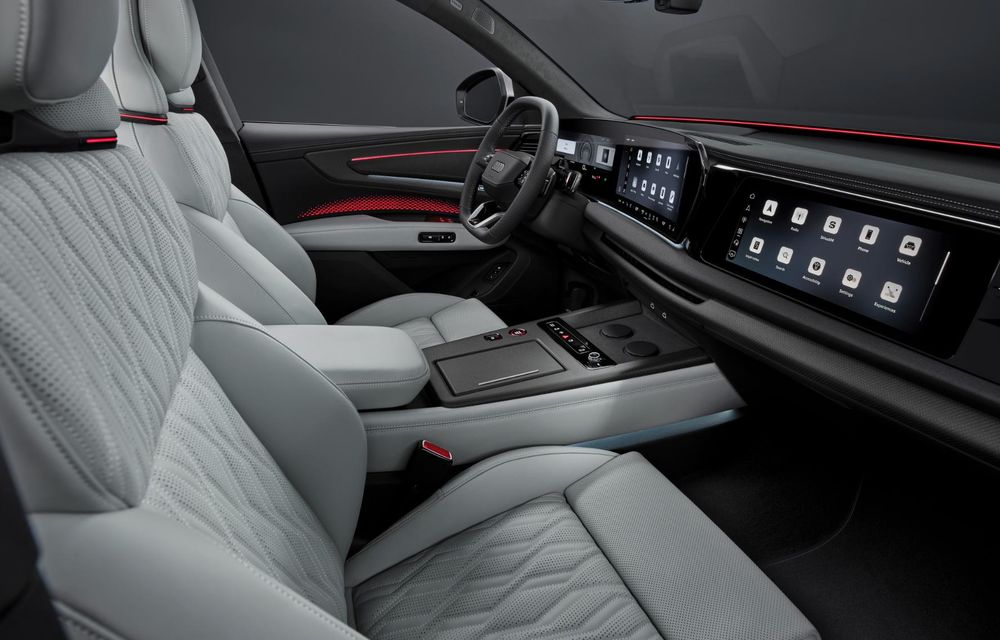 OFICIAL: Primele imagini cu interiorul noului Audi Q9: portiere cu deschidere automată - Poza 14