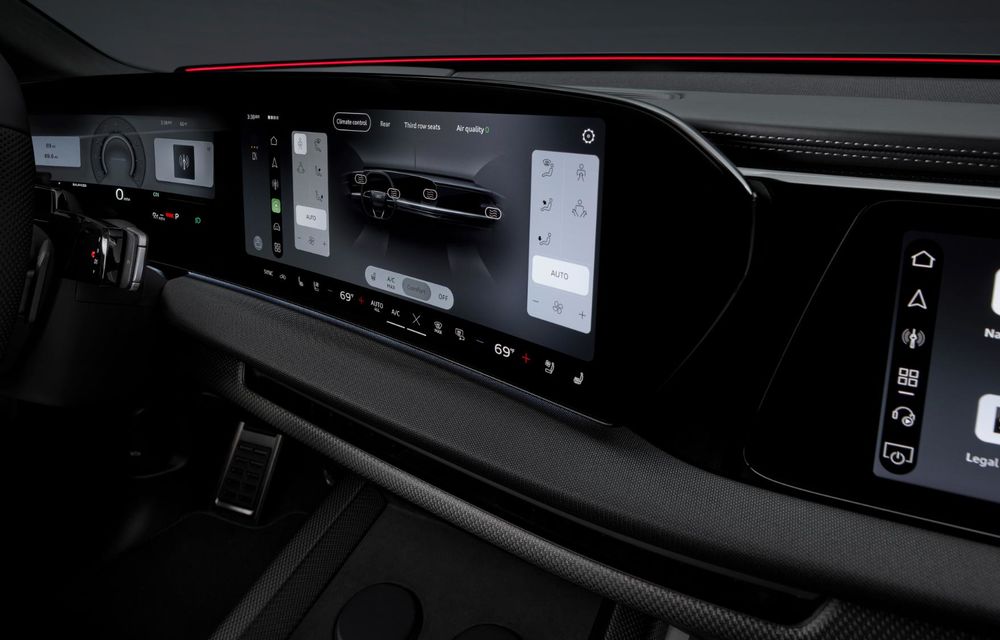 OFICIAL: Primele imagini cu interiorul noului Audi Q9: portiere cu deschidere automată - Poza 8