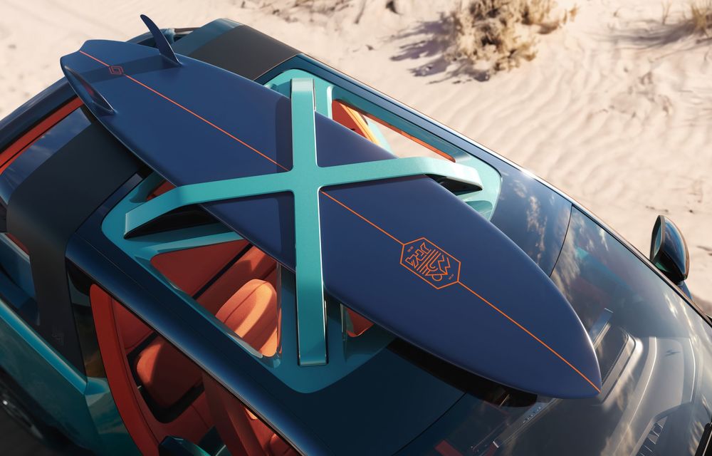 Noul Renault 4 JP4x4 Concept debutează la Roland-Garros: gândit special pentru plajă - Poza 12