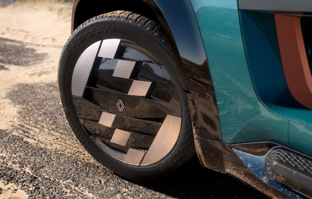 Noul Renault 4 JP4x4 Concept debutează la Roland-Garros: gândit special pentru plajă - Poza 11