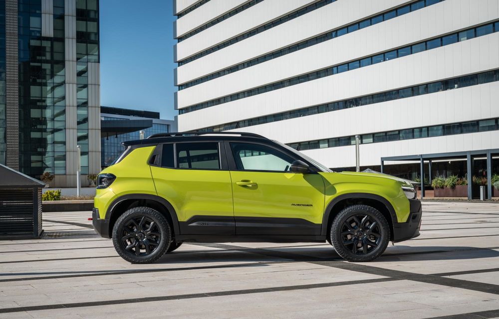 Noul Jeep Avenger facelift: design revizuit și motorizare nouă - Poza 49