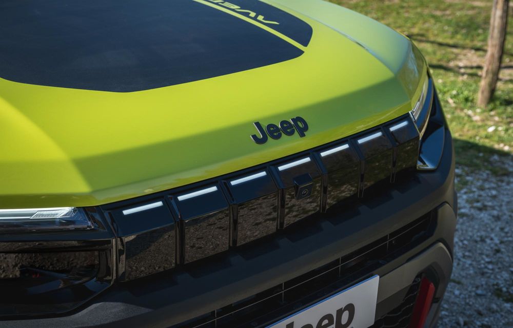 Noul Jeep Avenger facelift: design revizuit și motorizare nouă - Poza 63