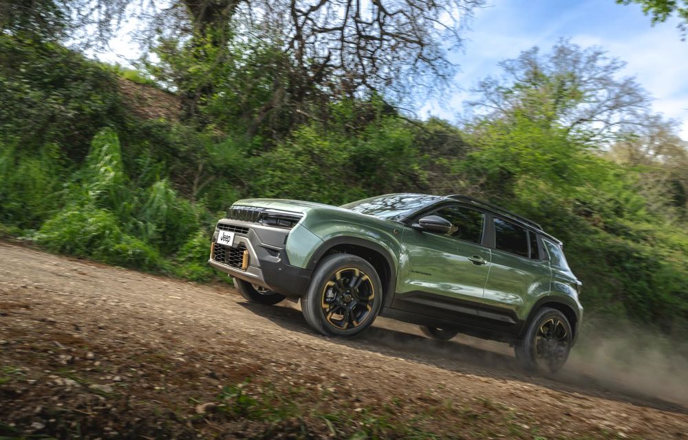 Noul Jeep Avenger facelift: design revizuit și motorizare nouă - Poza 73