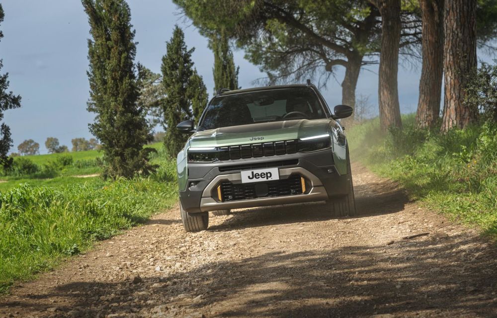 Noul Jeep Avenger facelift: design revizuit și motorizare nouă - Poza 75