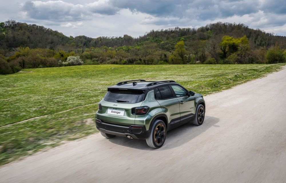 Noul Jeep Avenger facelift: design revizuit și motorizare nouă - Poza 83