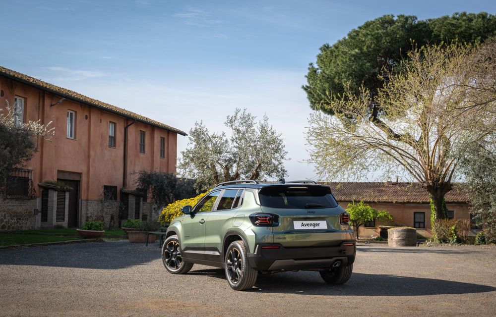 Noul Jeep Avenger facelift: design revizuit și motorizare nouă - Poza 85