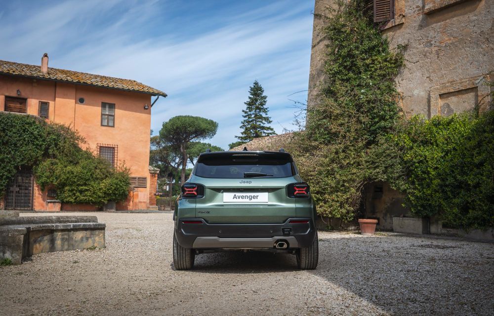 Noul Jeep Avenger facelift: design revizuit și motorizare nouă - Poza 86