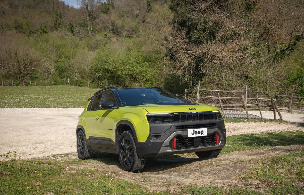 Noul Jeep Avenger facelift: design revizuit și motorizare nouă - Poza 35