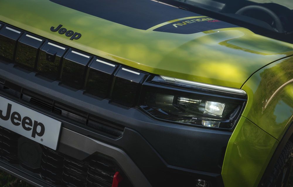 Noul Jeep Avenger facelift: design revizuit și motorizare nouă - Poza 55
