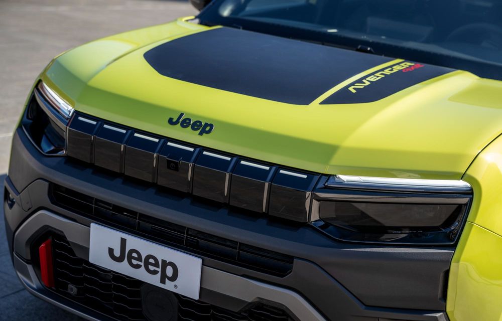 Noul Jeep Avenger facelift: design revizuit și motorizare nouă - Poza 59