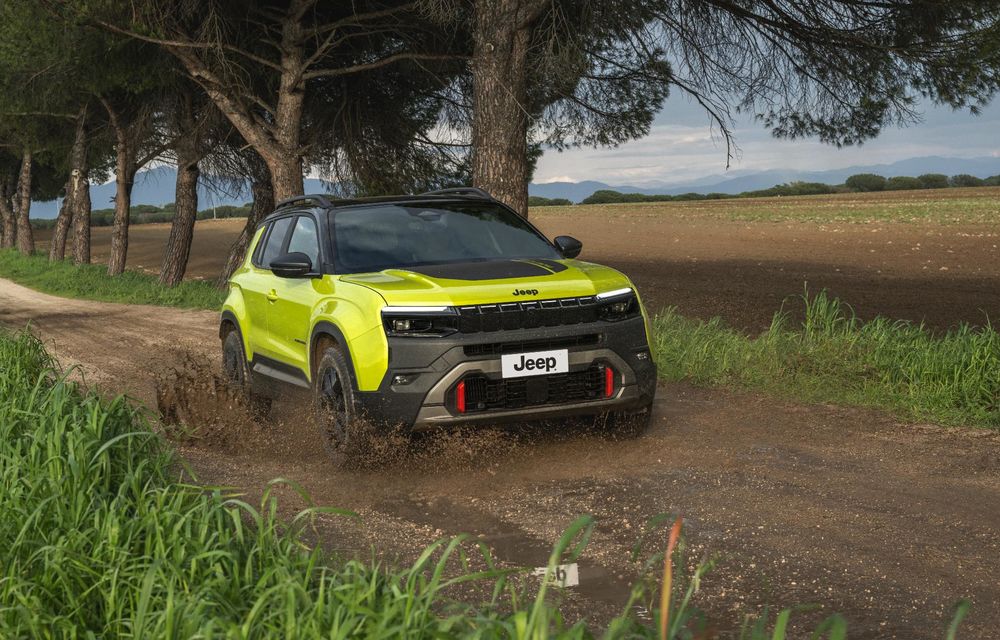 Noul Jeep Avenger facelift: design revizuit și motorizare nouă - Poza 34