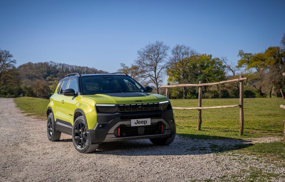 Noul Jeep Avenger facelift: design revizuit și motorizare nouă - Poza 37