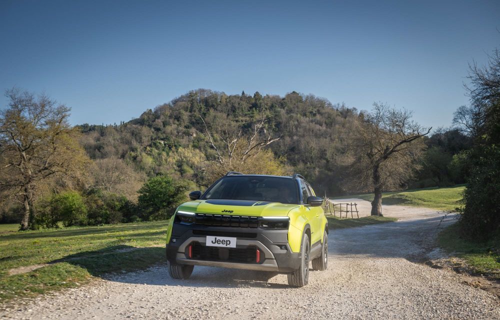 Noul Jeep Avenger facelift: design revizuit și motorizare nouă - Poza 38