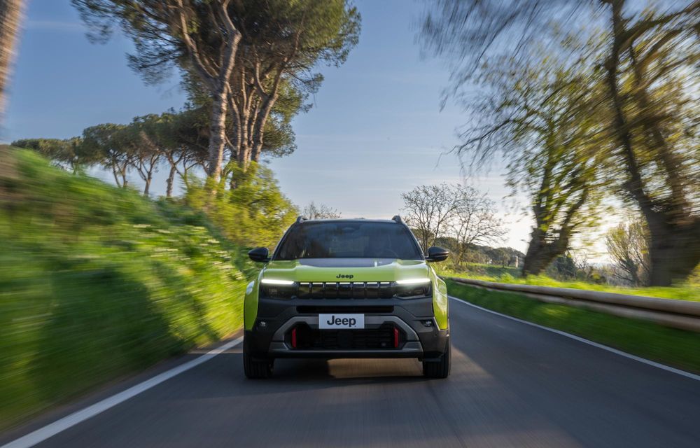 Noul Jeep Avenger facelift: design revizuit și motorizare nouă - Poza 41