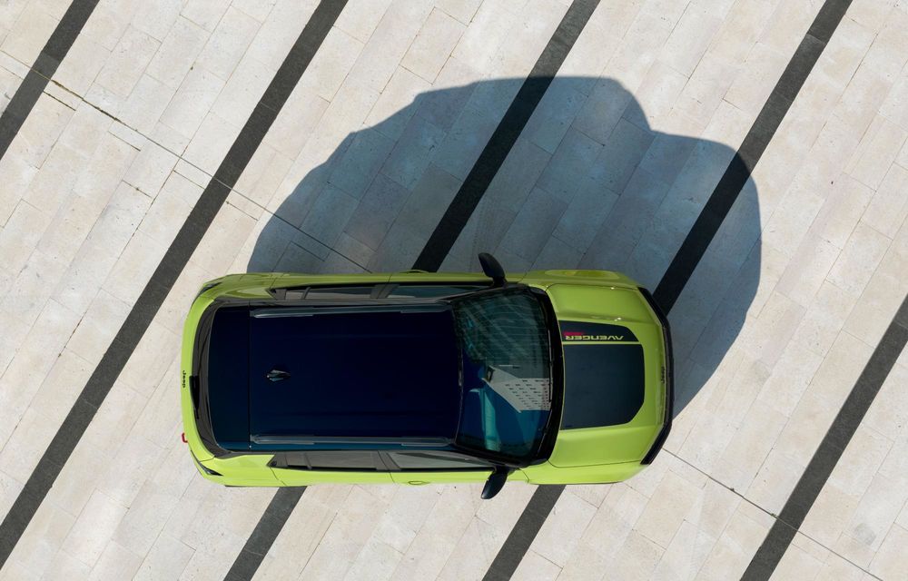 Noul Jeep Avenger facelift: design revizuit și motorizare nouă - Poza 45