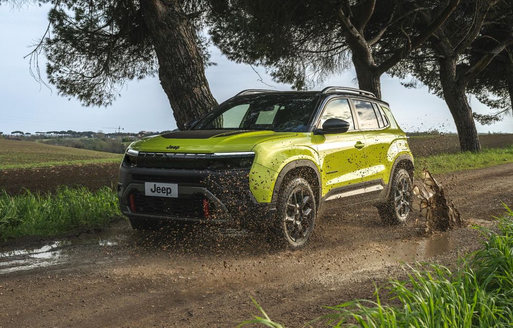 Noul Jeep Avenger facelift: design revizuit și motorizare nouă - Poza 46