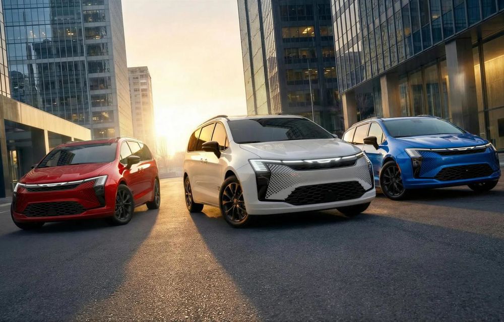 Ce se mai lansează în alte părți: Chrysler Pacifica America250, ediție dedicată aniversării SUA - Poza 1 Ce se mai lansează în alte părți: Chrysler Pacifica America250, ediție dedicată aniversării SUA - Poza 1