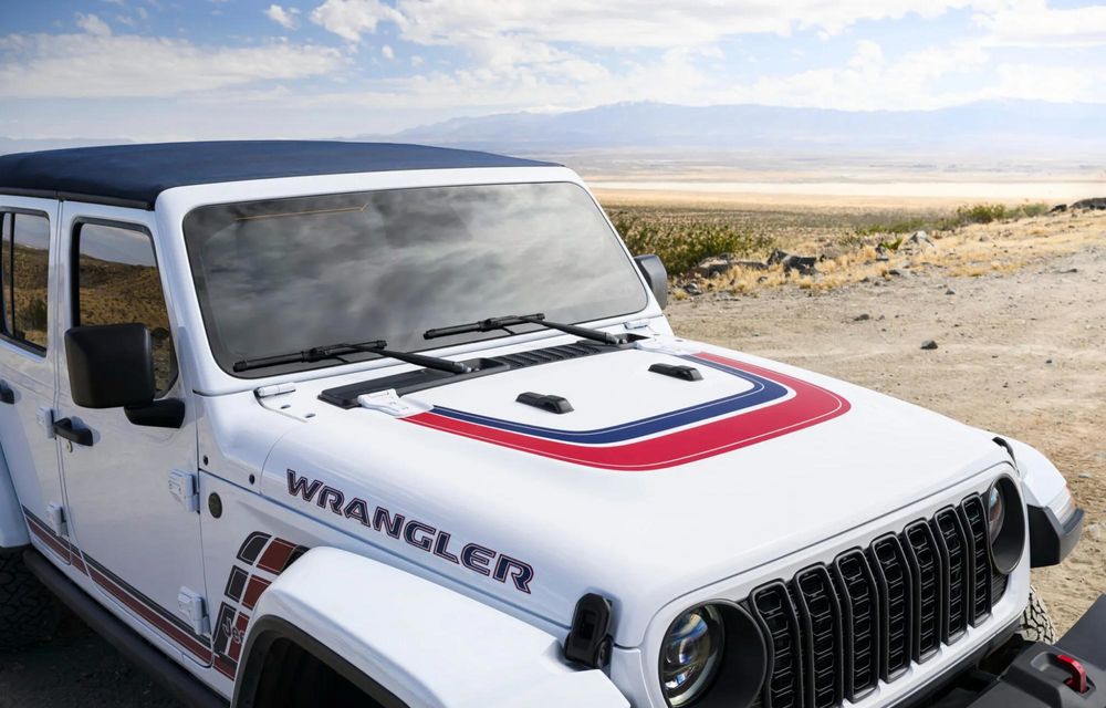Jeep Wrangler America250: ediție specială inspirată de Captain America - Poza 2 Jeep Wrangler America250: ediție specială inspirată de Captain America - Poza 2