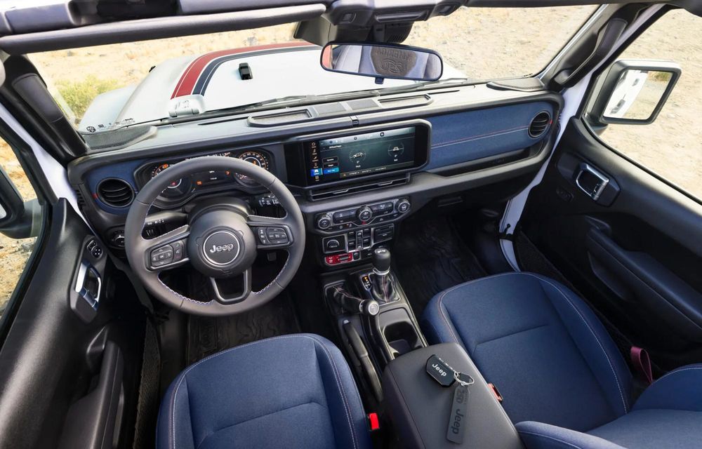 Jeep Wrangler America250: ediție specială inspirată de Captain America - Poza 8 Jeep Wrangler America250: ediție specială inspirată de Captain America - Poza 8