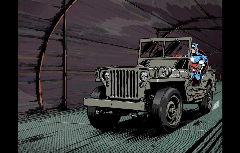Jeep Wrangler America250: ediție specială inspirată de Captain America - Poza 9 Jeep Wrangler America250: ediție specială inspirată de Captain America - Poza 9