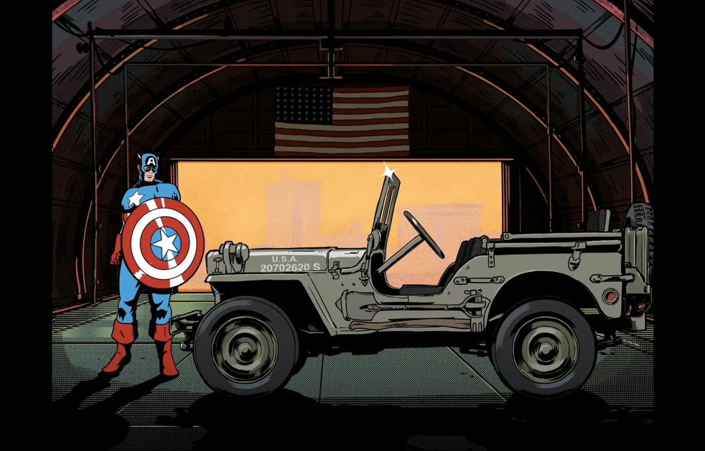 Jeep Wrangler America250: ediție specială inspirată de Captain America - Poza 10 Jeep Wrangler America250: ediție specială inspirată de Captain America - Poza 10