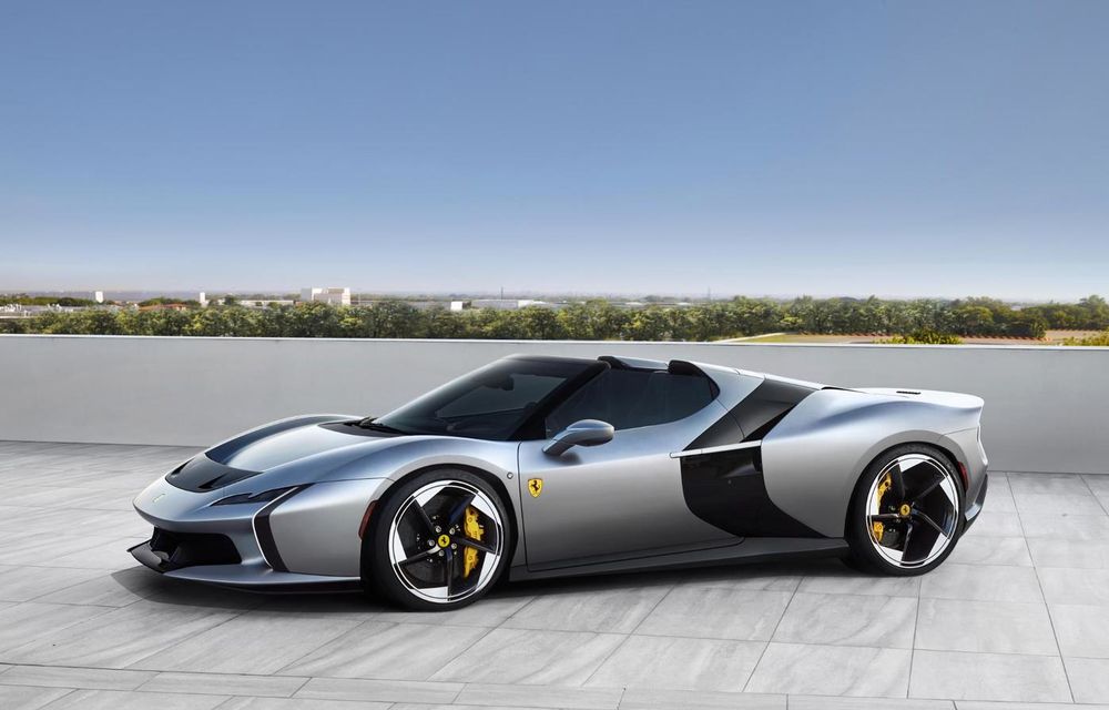 Noul Ferrari HC25: exemplar unicat cu motor V8 pur termic - Poza 1