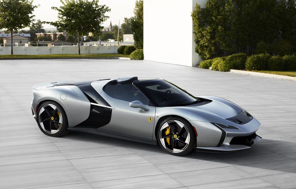 Noul Ferrari HC25: exemplar unicat cu motor V8 pur termic - Poza 2