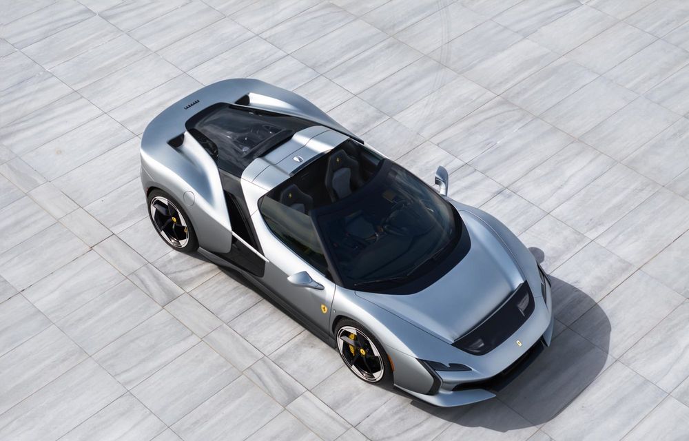 Noul Ferrari HC25: exemplar unicat cu motor V8 pur termic - Poza 4