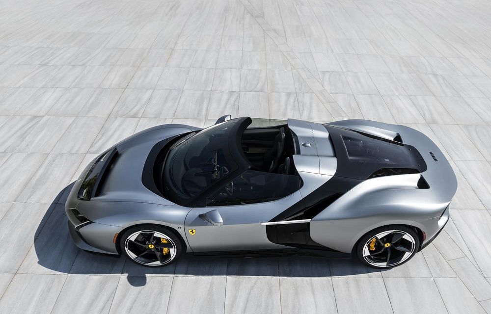 Noul Ferrari HC25: exemplar unicat cu motor V8 pur termic - Poza 6