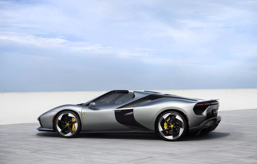 Noul Ferrari HC25: exemplar unicat cu motor V8 pur termic - Poza 7