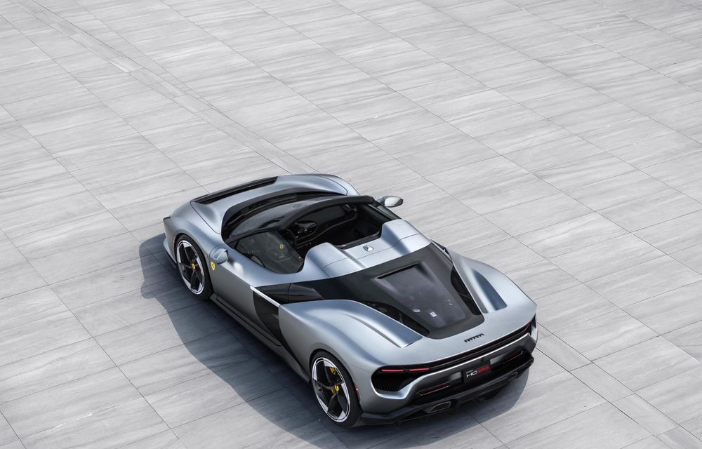 Noul Ferrari HC25: exemplar unicat cu motor V8 pur termic - Poza 9