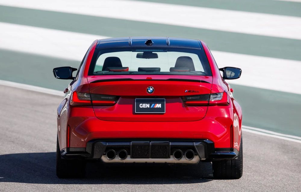 BMW M3 CS Handschalter: ediție limitată cu transmisie manuală și roți motrice spate - Poza 6
