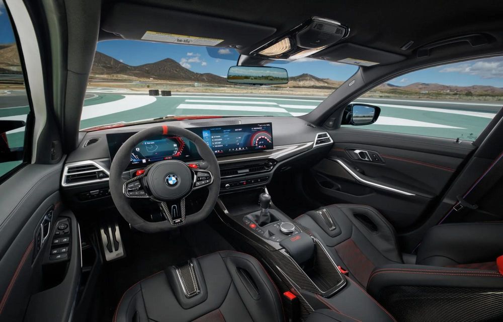 BMW M3 CS Handschalter: ediție limitată cu transmisie manuală și roți motrice spate - Poza 11
