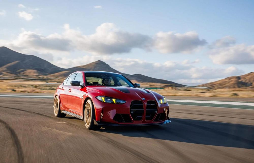 BMW M3 CS Handschalter: ediție limitată cu transmisie manuală și roți motrice spate - Poza 1